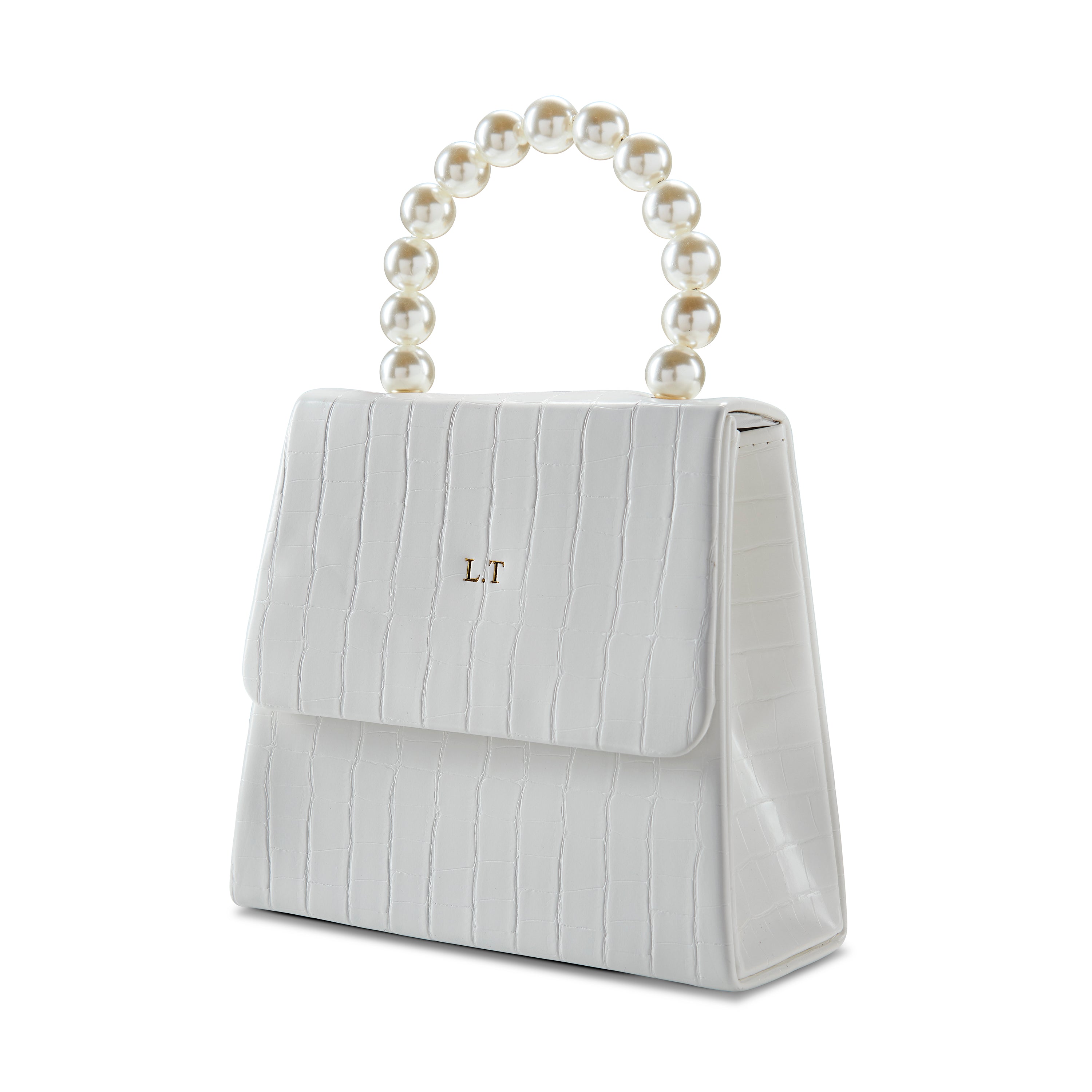 Pearl sales drop handbag