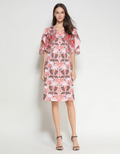 Load image into Gallery viewer, flamingo pink printed dress sample sale