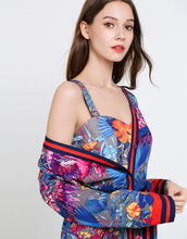 Load image into Gallery viewer, Birds in Paradise two- piece midi dress