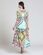 Load image into Gallery viewer, “Hear Me Roar!” Bohemian Maxi Dress