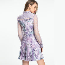 Load image into Gallery viewer, light lilac with flower dress