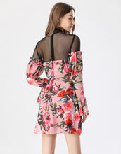 Load image into Gallery viewer, Everything’s coming up roses mini dress *WAS £155*