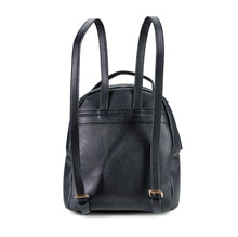 Load image into Gallery viewer, NEW AW20! Black Vegan Leather Mini BackpackThreeSixFive