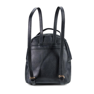 NEW AW20! Black Vegan Leather Mini BackpackThreeSixFive