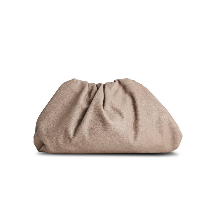 Beige Croissant Clutch THREESIXFIVE