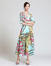Load image into Gallery viewer, “Hear Me Roar!” Bohemian Maxi Dress