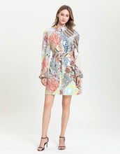 Load image into Gallery viewer, Pick and Mix print Mini Dress