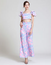 Load image into Gallery viewer, Pastel print two piece set Sample sale