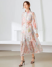 Load image into Gallery viewer, Gelato pastel floral midi dress