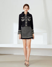 Load image into Gallery viewer, Checked tweed set sample sale