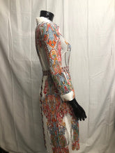 Load image into Gallery viewer, pleated paisley dress  NOW £35
