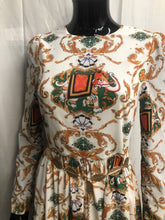 Load image into Gallery viewer, white with patterns dress sample sale