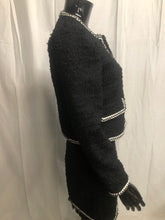 Load image into Gallery viewer, black and white suit set  sample sale