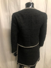 Load image into Gallery viewer, black and white suit set  sample sale