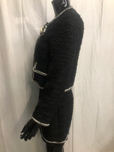 Load image into Gallery viewer, black and white suit set  sample sale