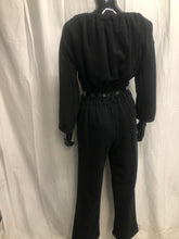 Load image into Gallery viewer, Black cute loungewear set sample sale