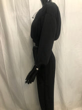 Load image into Gallery viewer, Black cute loungewear set sample sale