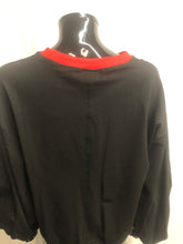 Load image into Gallery viewer, Black jumper with bow details sample sale