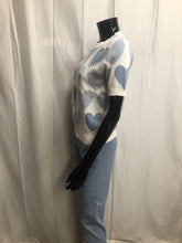 Load image into Gallery viewer, blue heart loungewear set sample sale