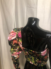 Load image into Gallery viewer, one shoulder floral pattern top sample sale £35