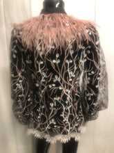 Load image into Gallery viewer, Fabulous feather shirt  pink sample sale £35