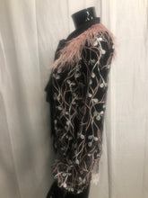 Load image into Gallery viewer, Fabulous feather shirt  pink sample sale £35