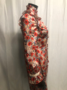 Poppy flower dress sample sale £35