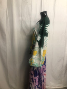 Mixed bright print maxi dress  sample sale £35
