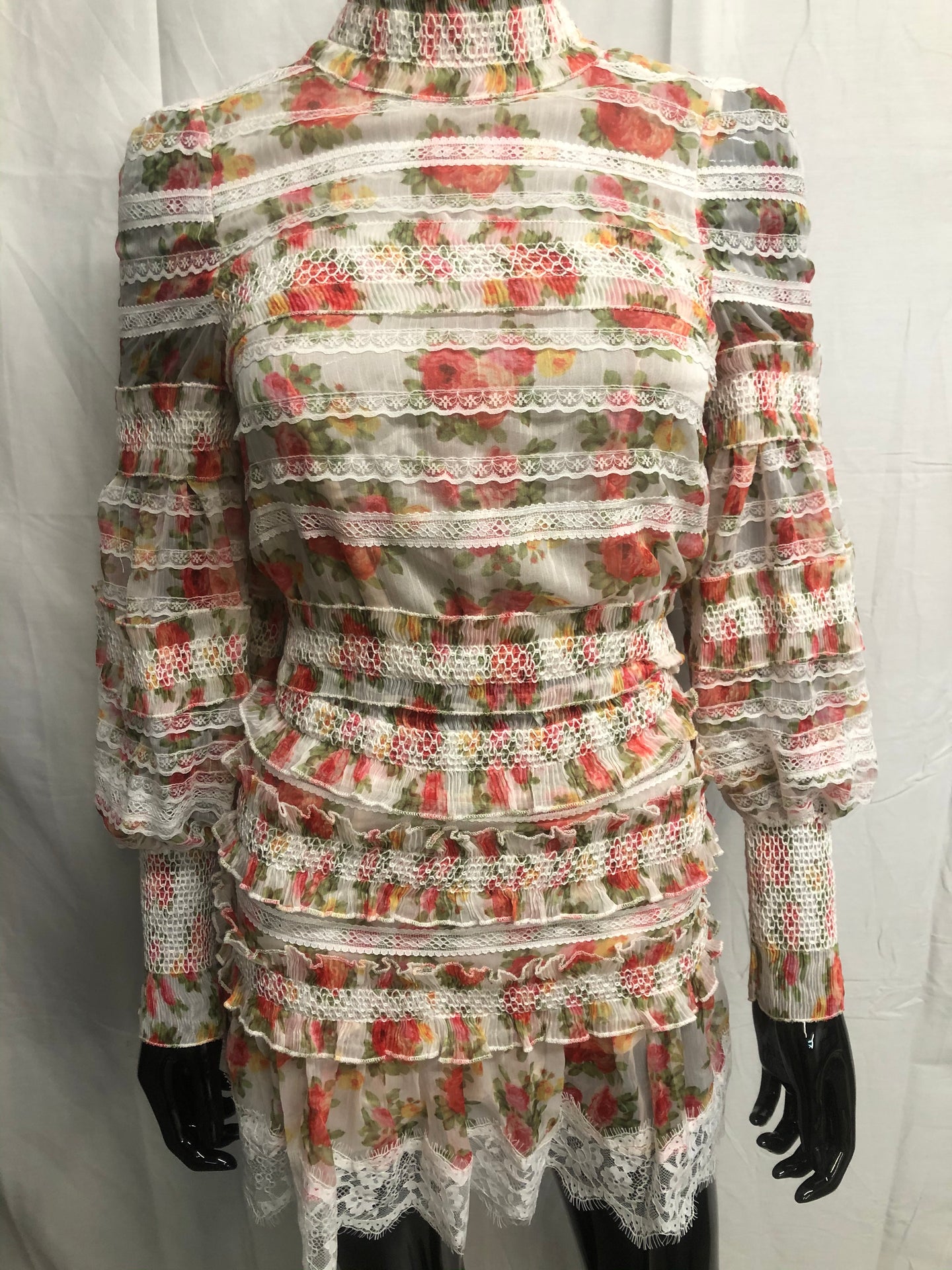 floral lace two piece set NOW £35