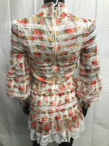 floral lace two piece set NOW £35