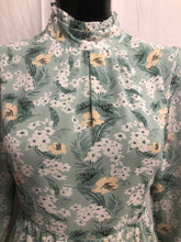 Load image into Gallery viewer, High neck floral mini dress