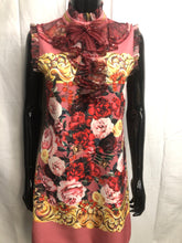 Load image into Gallery viewer, Roses sleeveless mini dress  NOW £35
