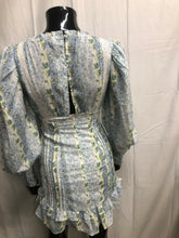 Load image into Gallery viewer, ditsy floral milkmaid mini dress NOW £35