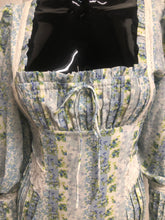 Load image into Gallery viewer, ditsy floral milkmaid mini dress NOW £35