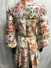 Load image into Gallery viewer, Floral cut out lace mini dress with belt NOW £35