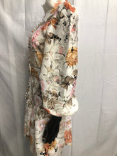 Load image into Gallery viewer, Floral cut out lace mini dress with belt NOW £35