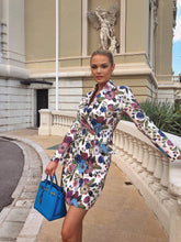 Load image into Gallery viewer, The Fierce Floral Blazer dress
