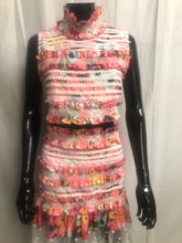 Load image into Gallery viewer, Pink floral two piece set  sample sale £35