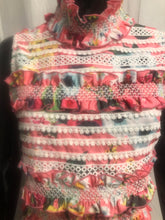 Load image into Gallery viewer, Pink floral two piece set  sample sale £35
