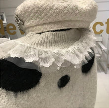 Load image into Gallery viewer, &#39;Absolutely Spot On&#39; with lace grey cardigan *WAS £85*