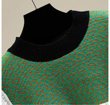 Load image into Gallery viewer, Oversized frill knitted jumper