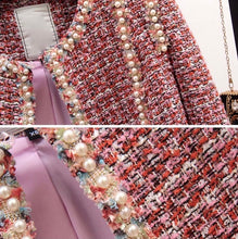 Load image into Gallery viewer, The Pink Tweed with pearl jacket and dress