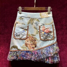 Load image into Gallery viewer, Mermazing lux jaquard skirt