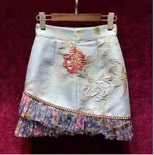 Load image into Gallery viewer, Mermazing lux jaquard skirt