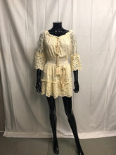 Load image into Gallery viewer, Good as gold bardot top and skirt *WAS £85*