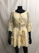Load image into Gallery viewer, Good as gold bardot top and skirt *WAS £85*