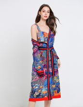 Load image into Gallery viewer, Birds in Paradise two- piece midi dress