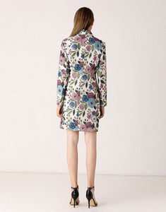 The Fierce Floral Blazer dress