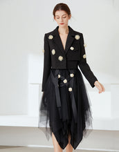 Load image into Gallery viewer, Comino Drama queen short coat and skirt