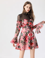 Load image into Gallery viewer, Everything’s coming up roses mini dress *WAS £155*